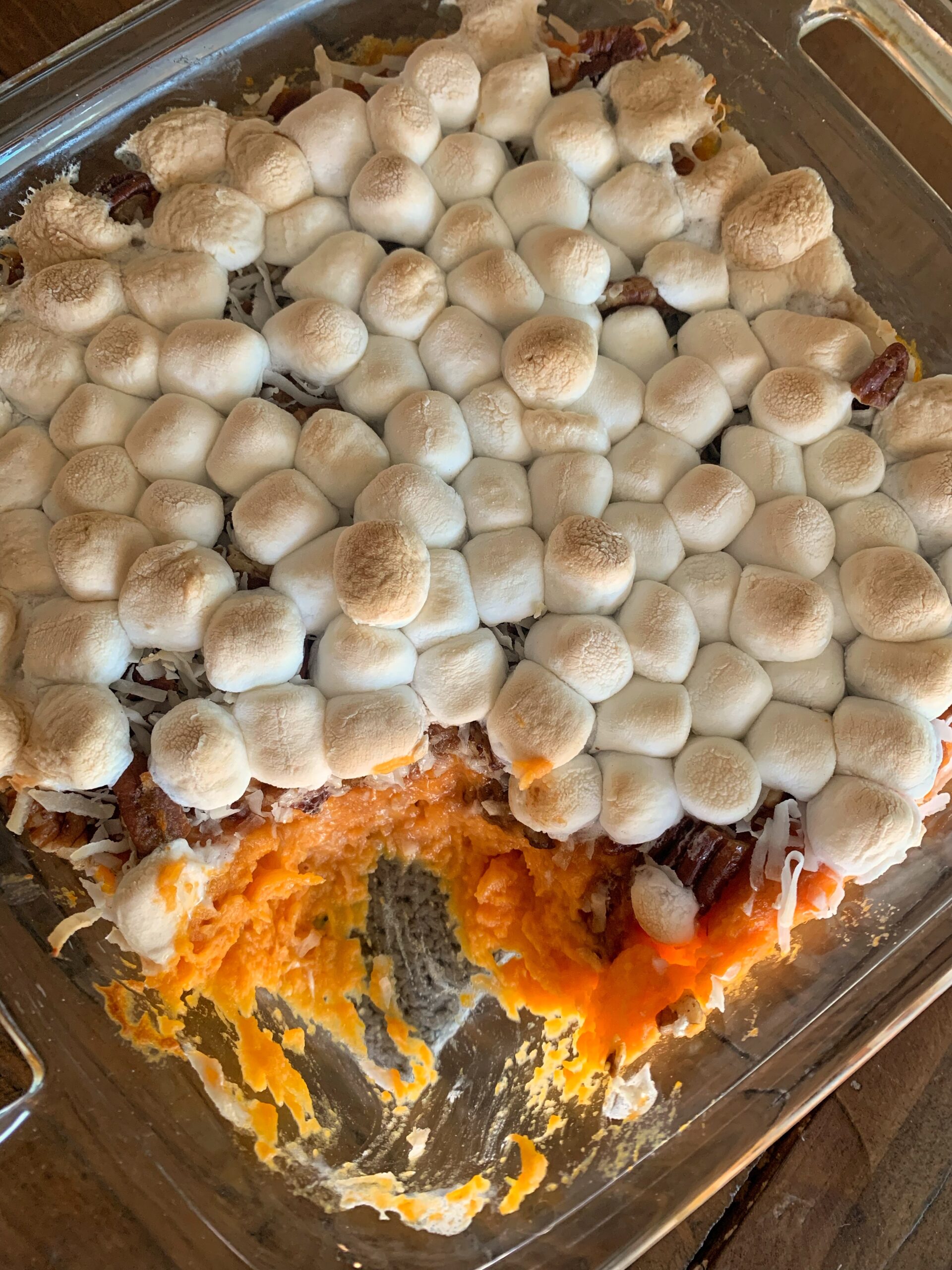 Spiced Coconut Sweet Potato Casserole