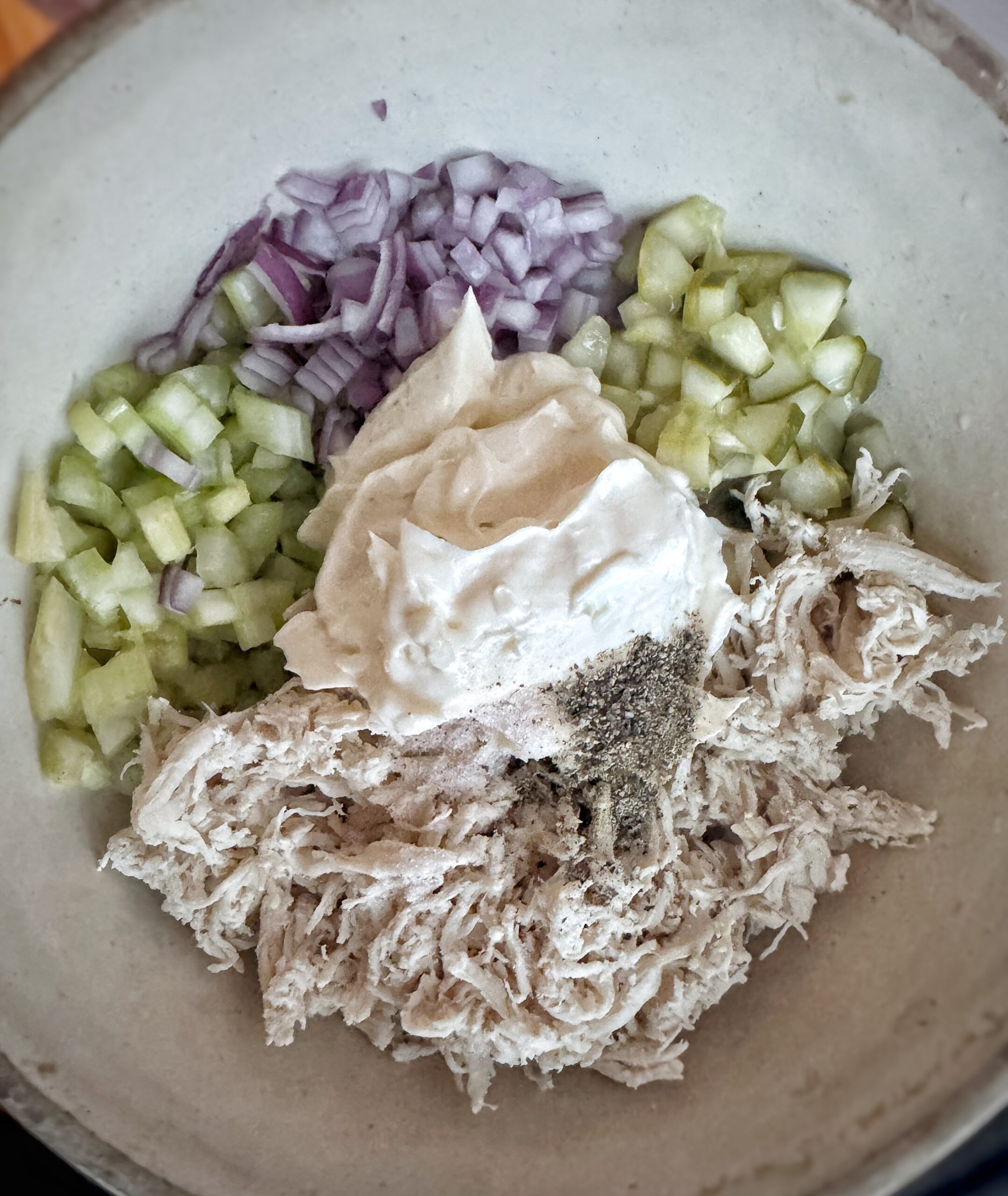 Shelly’s Savory Pickle Chicken Salad